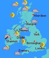 Current weather United Kingdom